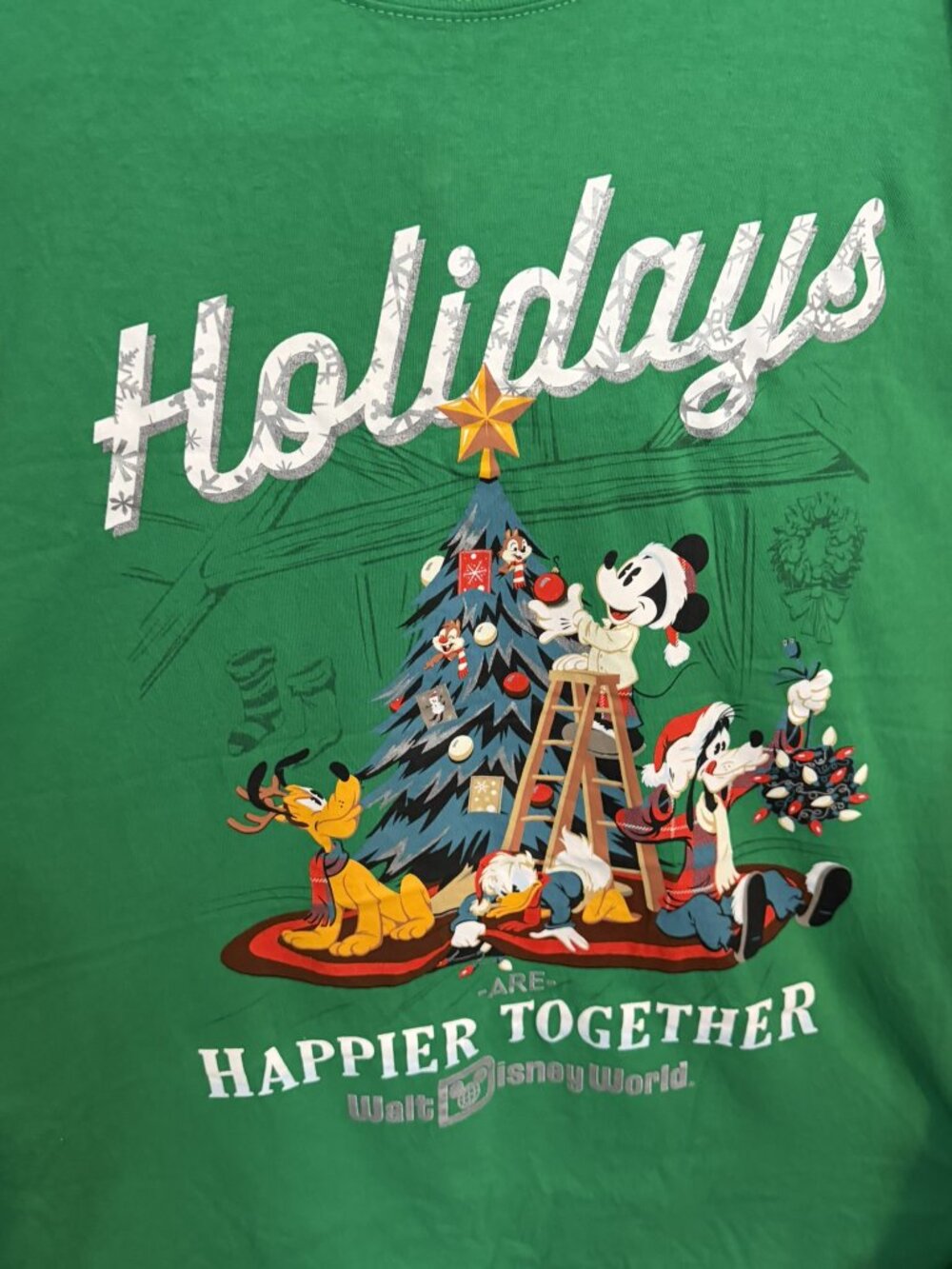 Disney - Walt Disney World - Holidays Happy Together T-Shirt - Size 4XL